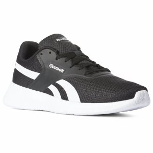 Adidasy Damskie Reebok Royal EC Ride 3 Czarne/Białe PL 56VJCHN